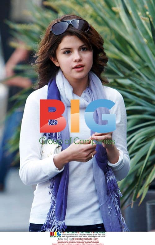 Selena Gomez busy day in Hollywood