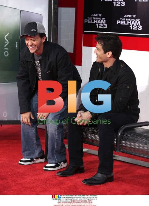 Clifton Collins Jr. and Jonathan Schaech at 'Pelham 123' Premiere