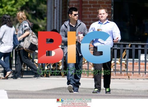 Taylor Lautner grabs coffee in Beverly Hills