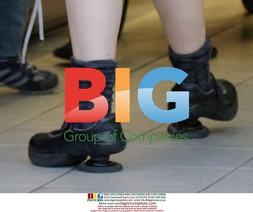 Tim Burton and Helen Bonham Carter go shopping in London