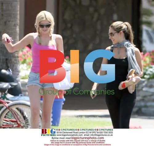 Kelly Brook & Riley Steele out in Malibu