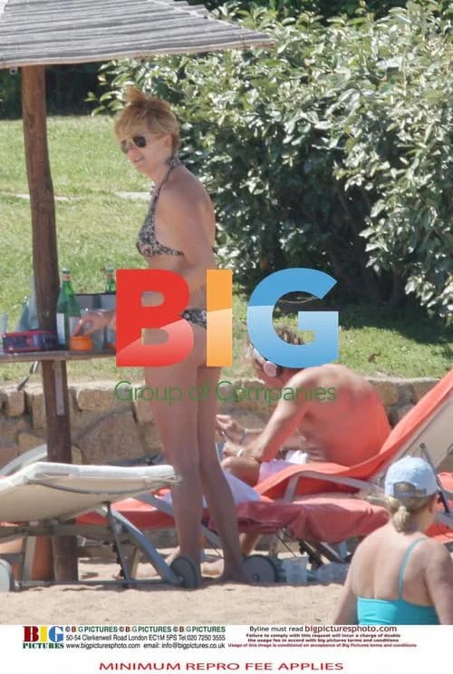 Rod Stewart and family on holiday in Italy