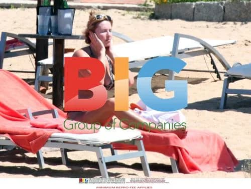 Rod Stewart and family on holiday in Italy