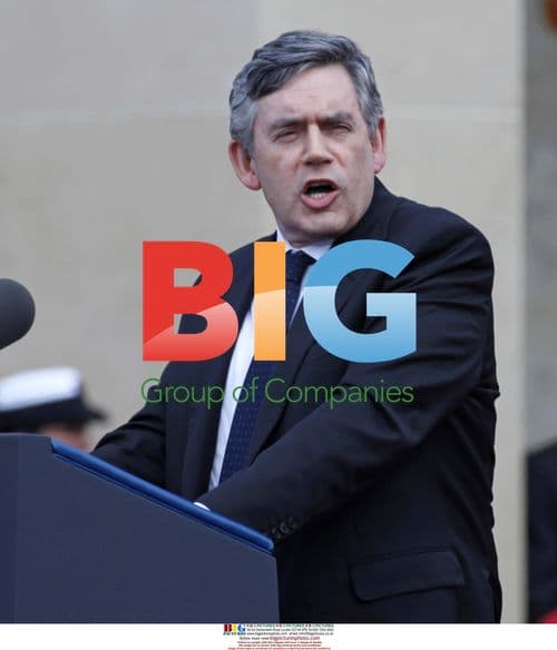 PM Brown at D-Day 65th Anniversary