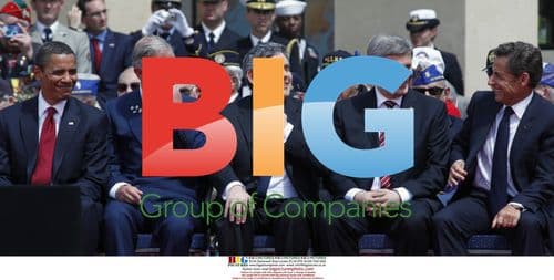 World Leaders at D-Day 65th Anniversary