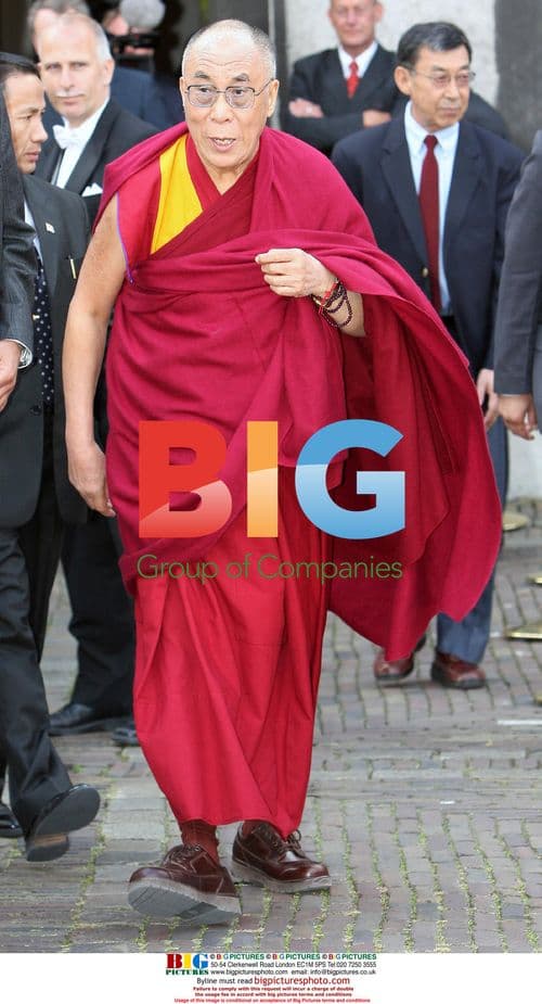 Dalai Lama and Dutch Minister at Church