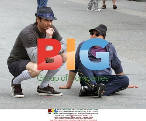 Duchovny & Handler film Californication scene