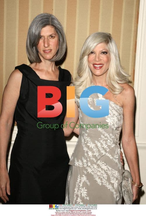 Lauren Zalaznick and Tori Spelling at Step Up Awards