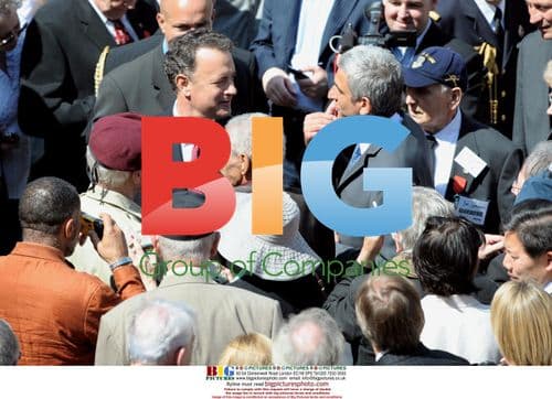 Tom Hanks Meets WWII Veterans in Paris