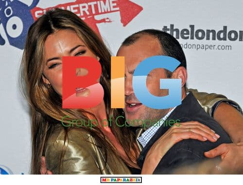 Lisa Snowdon and Johnny Vaughan at Summertime Ball