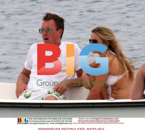 Geri Halliwell and Henry Beckwith on Holiday in Italy