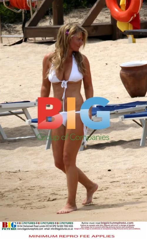 Geri Halliwell and boyfriend Henry Beckwith on holiday in Italy