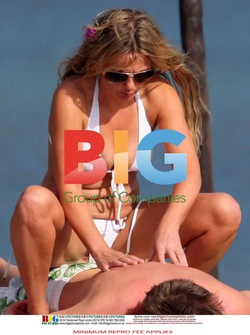 Geri Halliwell on holiday in Italy