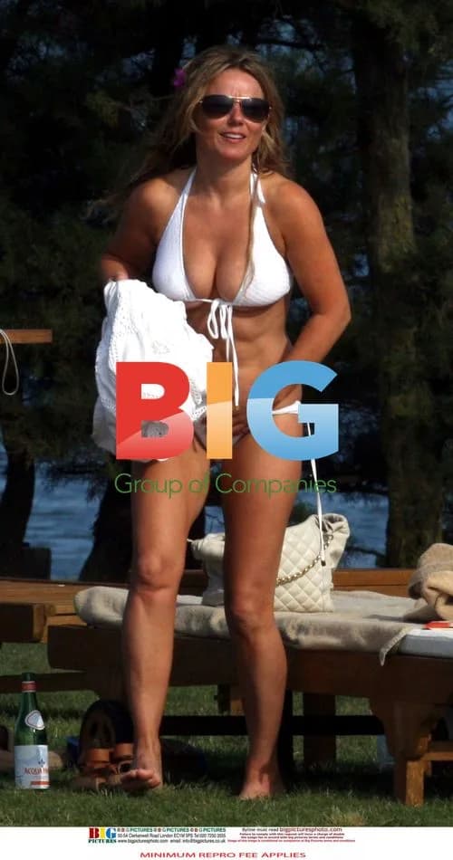 Geri Halliwell and boyfriend on Italian holiday