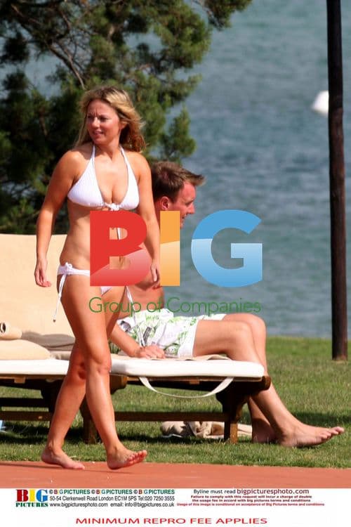 Geri Halliwell and Henry Beckwith in Italy