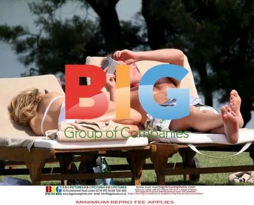 Geri Halliwell and Henry Beckwith on holiday in Italy