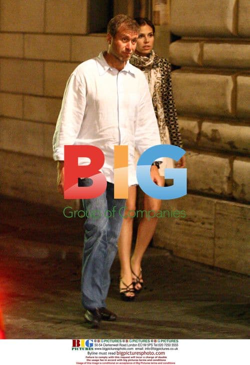 Roman Abramovich and Daria Zhukova dine in Rome