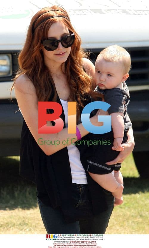 Ashlee Simpson at Time for Heroes Carnival