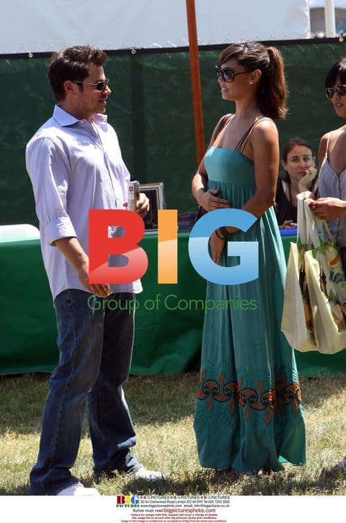 Nick Lachey and Vanessa Minnillo at Charity Carnival