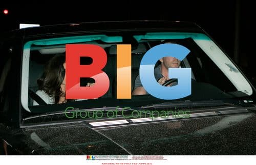 Guy Ritchie out to dinner with mystery woman