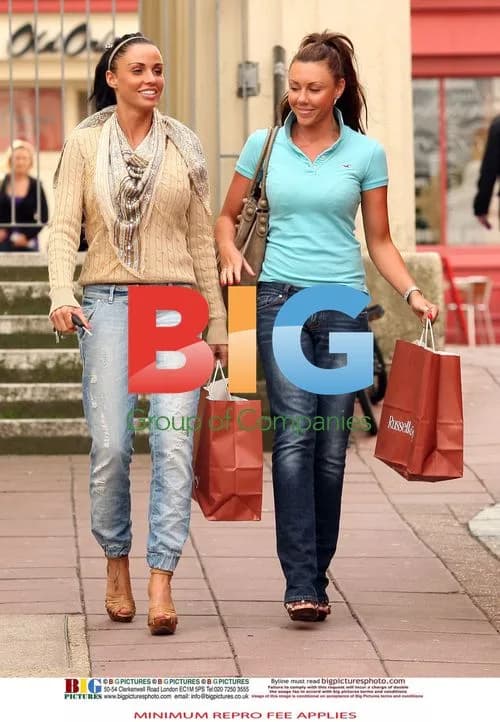 Katie Price and Michelle Heaton Shopping