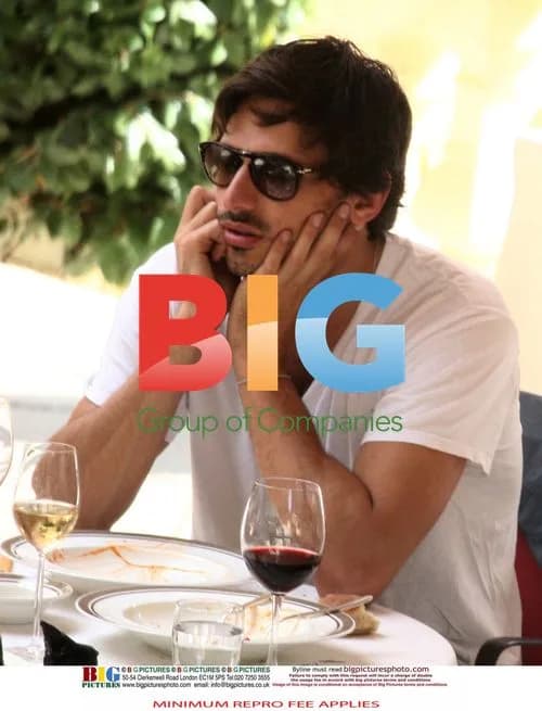 Kylie Minogue and Andres Velencoso at Hotel De Russie