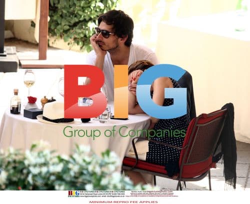 Kylie Minogue with Andres Velencoso