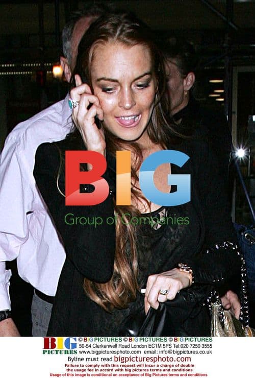 Lindsay Lohan Meets Emanuel Ungaro