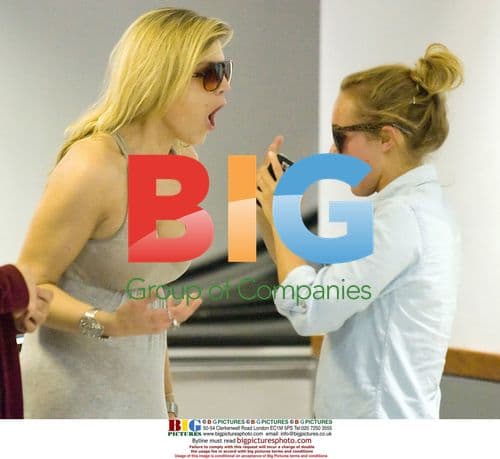 Hayden Panettiere at LAX with Locket