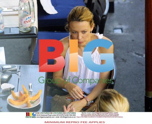 Kylie Minogue and James Gooding Breakfast in Paris