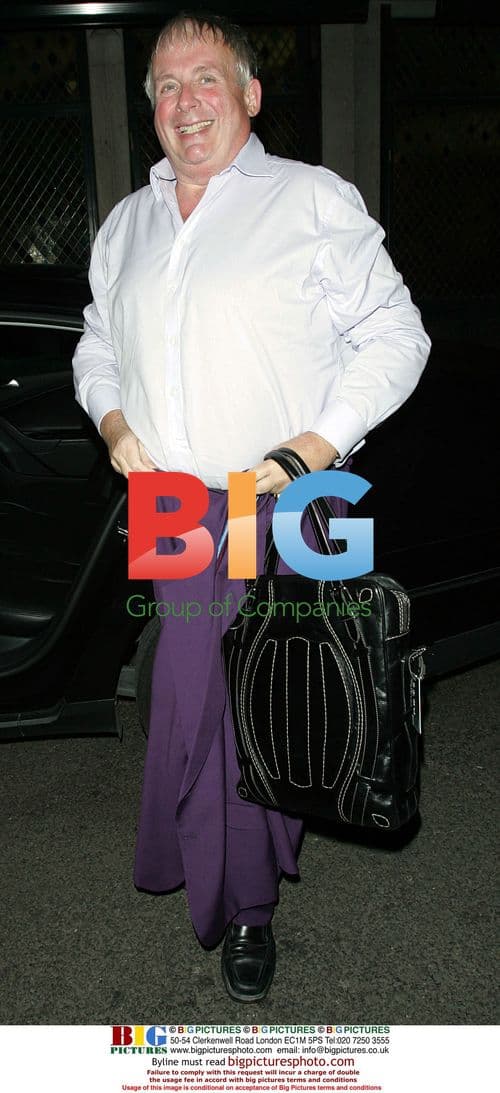 Christopher Biggins leaves the Ivy