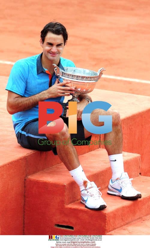 Roger Federer at Roland Garros 2009