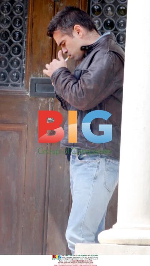 Colin Farrell films "London Boulevard"