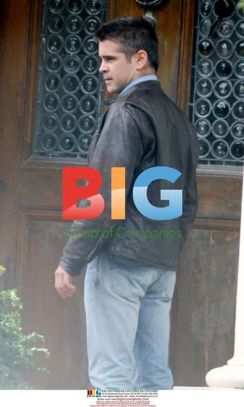 Colin Farrell films "London Boulevard" in London