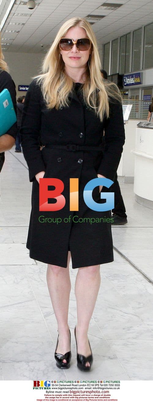 Emily Procter Arrives at Nice Airport