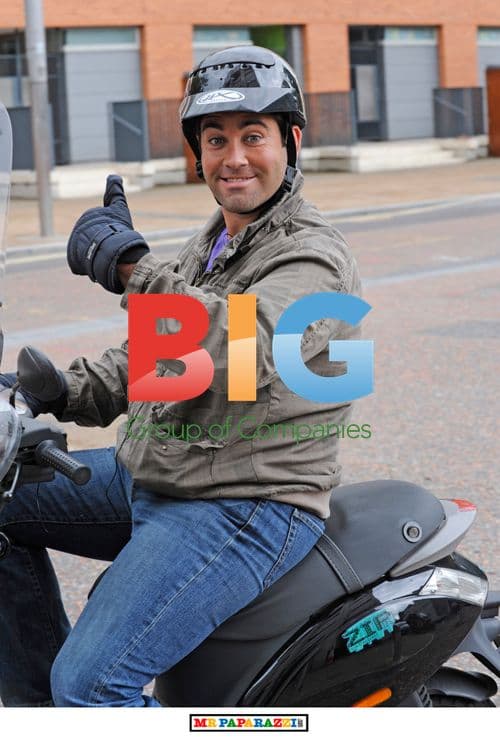 Giles Vickers Jones on GMTV Motorcycle