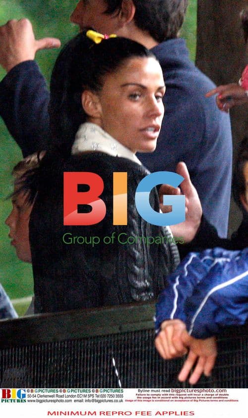 Katie Price and kids at Chessington