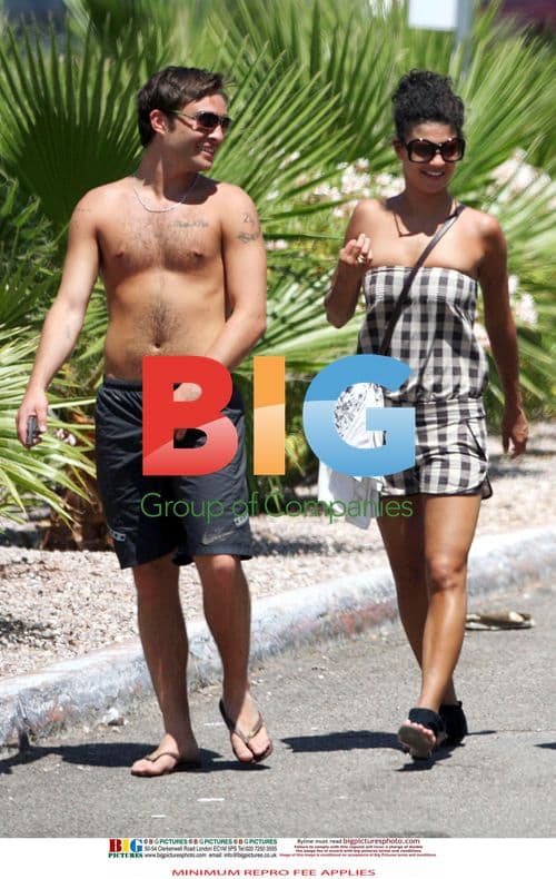 Ed Westwick and Jessica Szohr in Lake Havasu