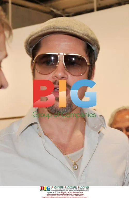 Brad Pitt at Art Basel in Basel