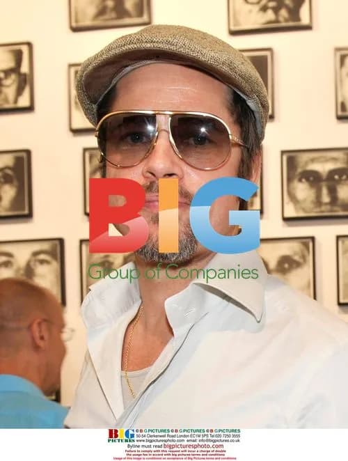Brad Pitt at Art Basel in Switzerland