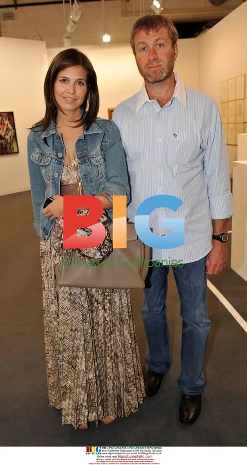 Roman Abramovich and Daria Zhukova at Art Basel