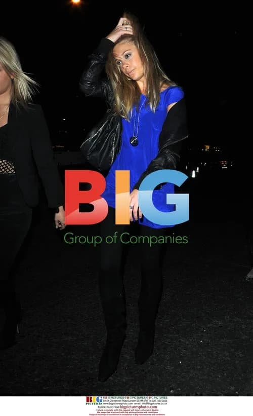 Chelsea Davy Outside Boujis Club