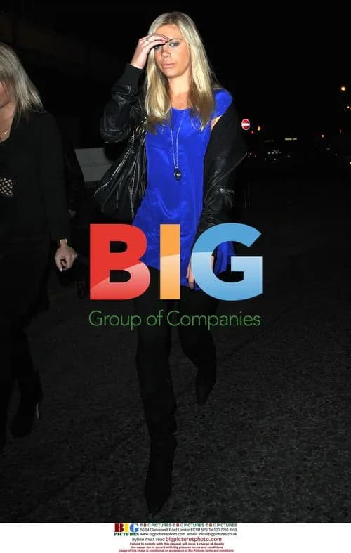 Chelsea Davy Outside Boujis Club