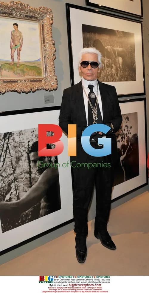 Karl Lagerfeld at Art Basel 2009