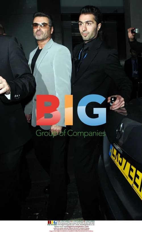 George Michael seen leaving Nobu Berkley