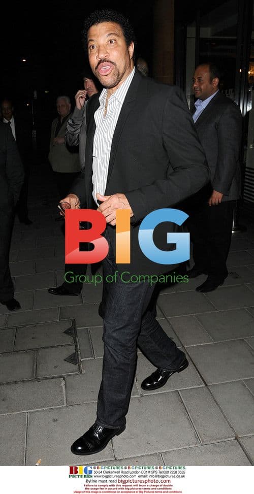 Lionel Richie at Cipriani's in London