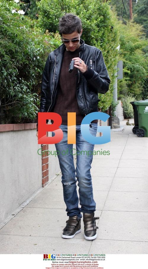 Samantha Ronson Leaving Home in LA