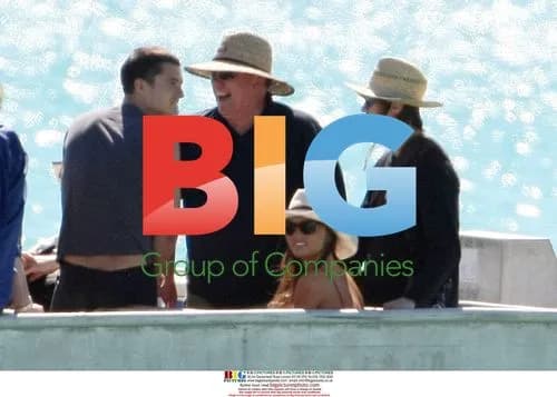 Orlando Bloom with Miranda Kerr in Broome