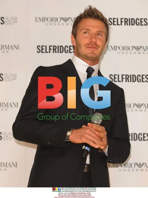 David Beckham Unveils Emporio Armani Underwear Campaign