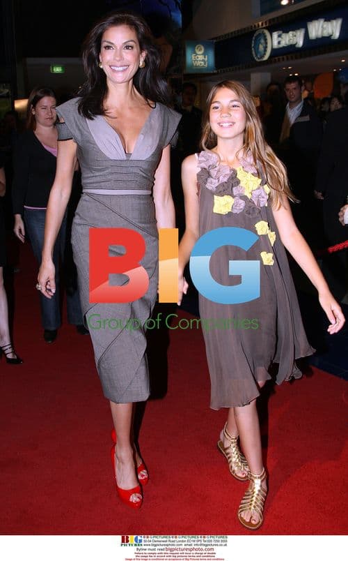 Terri Hatcher and daughter at Australian premiere